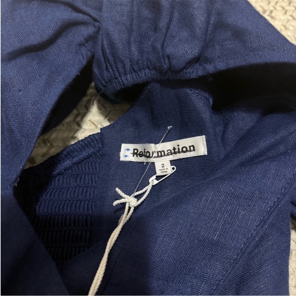 Reformation Midnight Blue Midi Dress - Picture 3 of 4